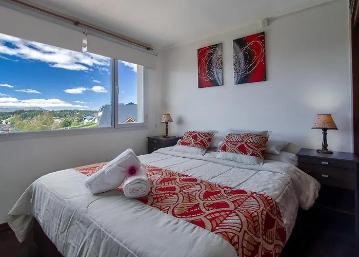 Departamento con vista al lago en Bariloche.