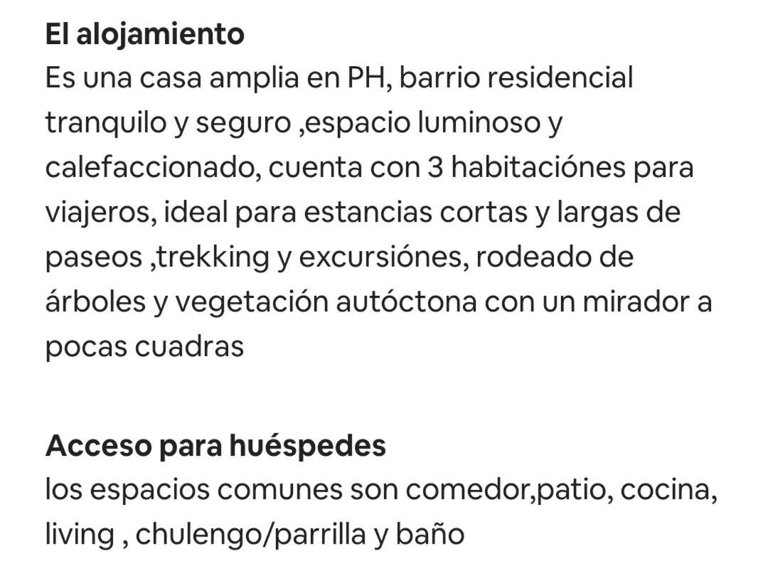 Сasa de vacaciones Brc, Privadas!!, Zona Residencial Y Centrica, Ideal Viajeros!!