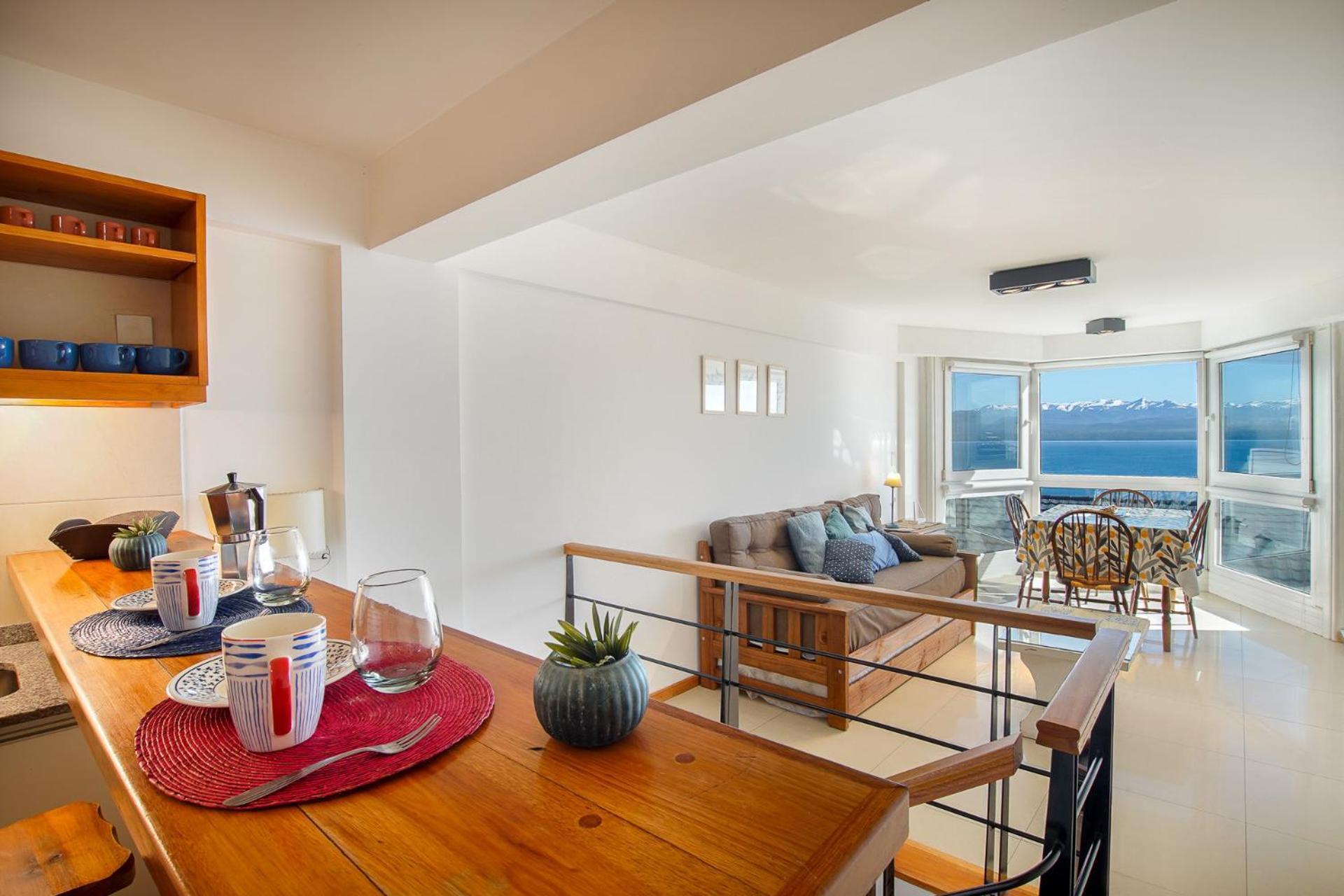 Apartamento Nahuel Huapi Con Vista Al Y Estacionamiento *