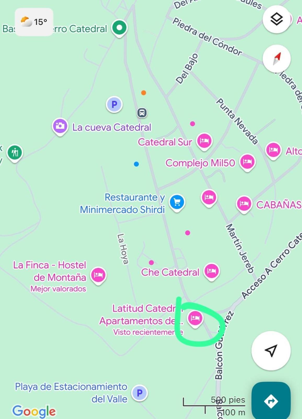 Latitud Catedral Cerro
